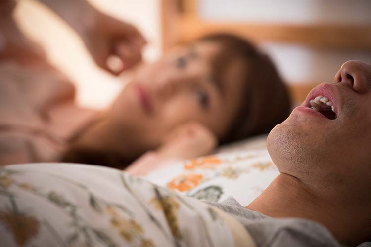 睡眠時無呼吸症候群イメージ